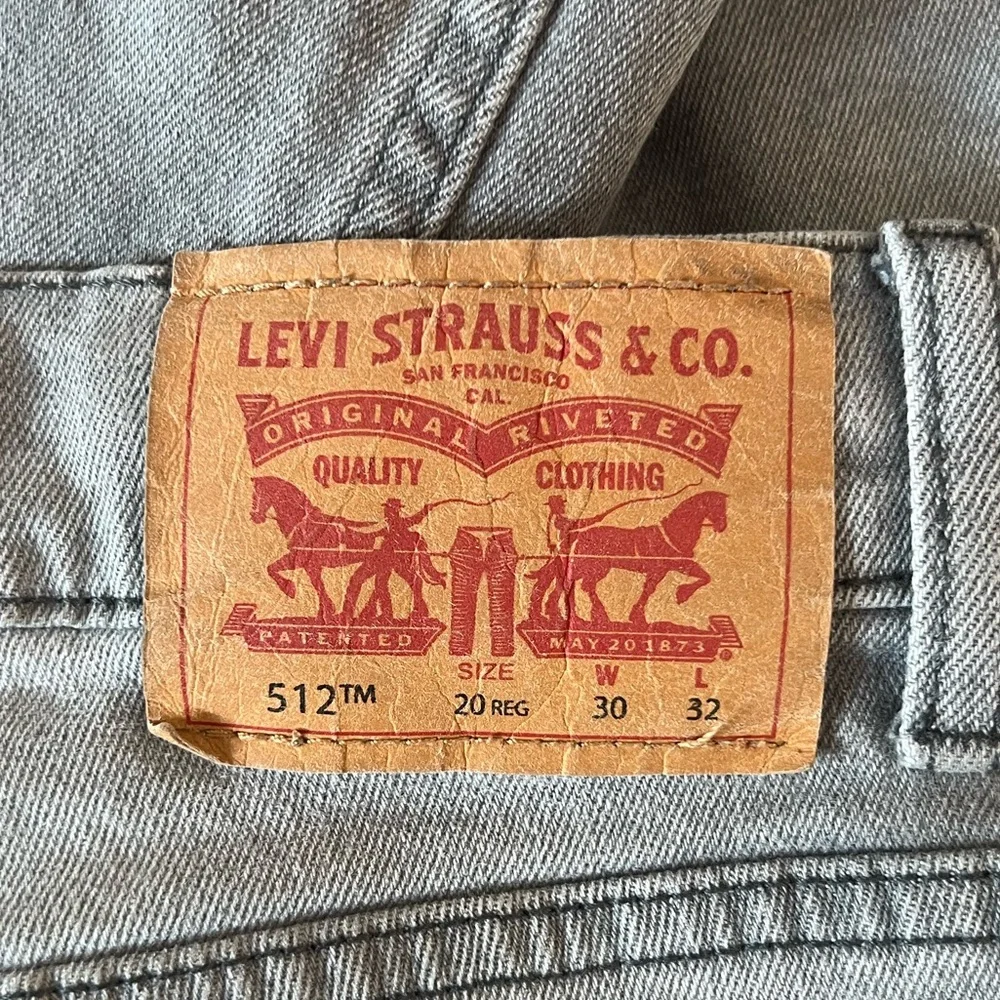 Levi’s 512 Slim Taper Grey Jeans